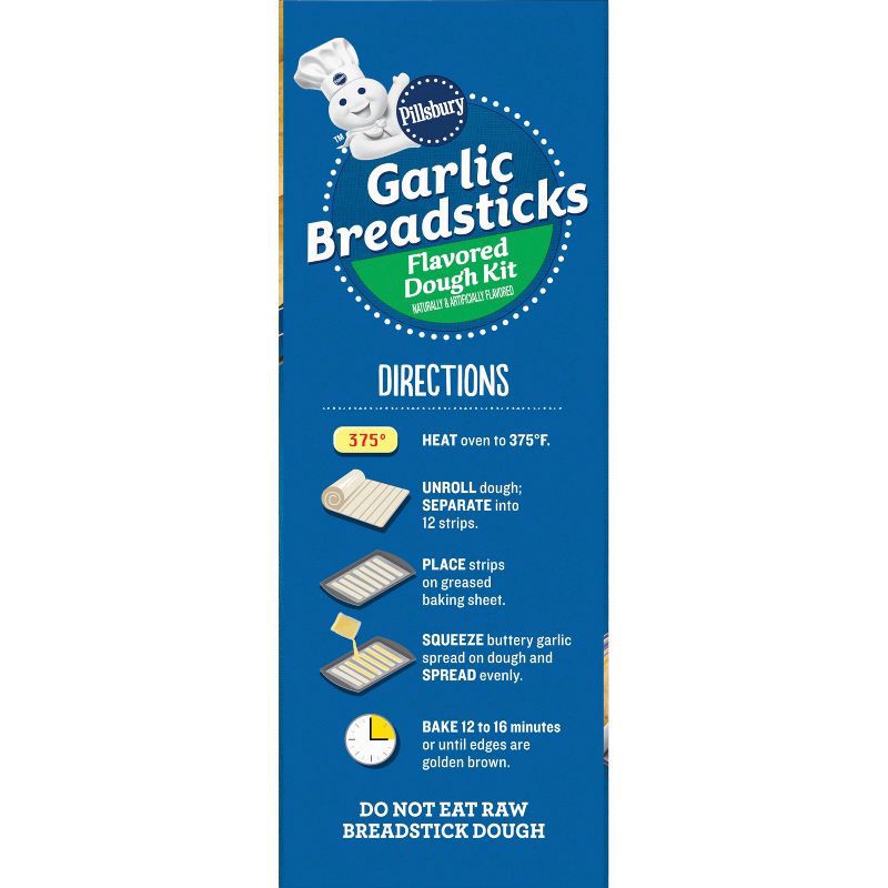 slide 5 of 7, Pillsbury Garlic & Herb Breadsticks - 12oz, 12 oz