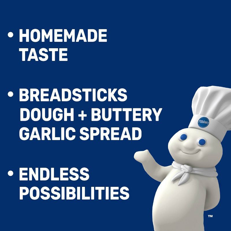 slide 6 of 7, Pillsbury Garlic & Herb Breadsticks - 12oz, 12 oz