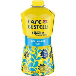 Cafe Bustelo Café Bustelo Vanilla Flavored Espresso-Style Iced Coffee - 40 fl oz