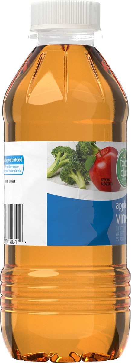 slide 3 of 12, Food Club Apple Cider Vinegar 16 fl oz, 16 fl oz