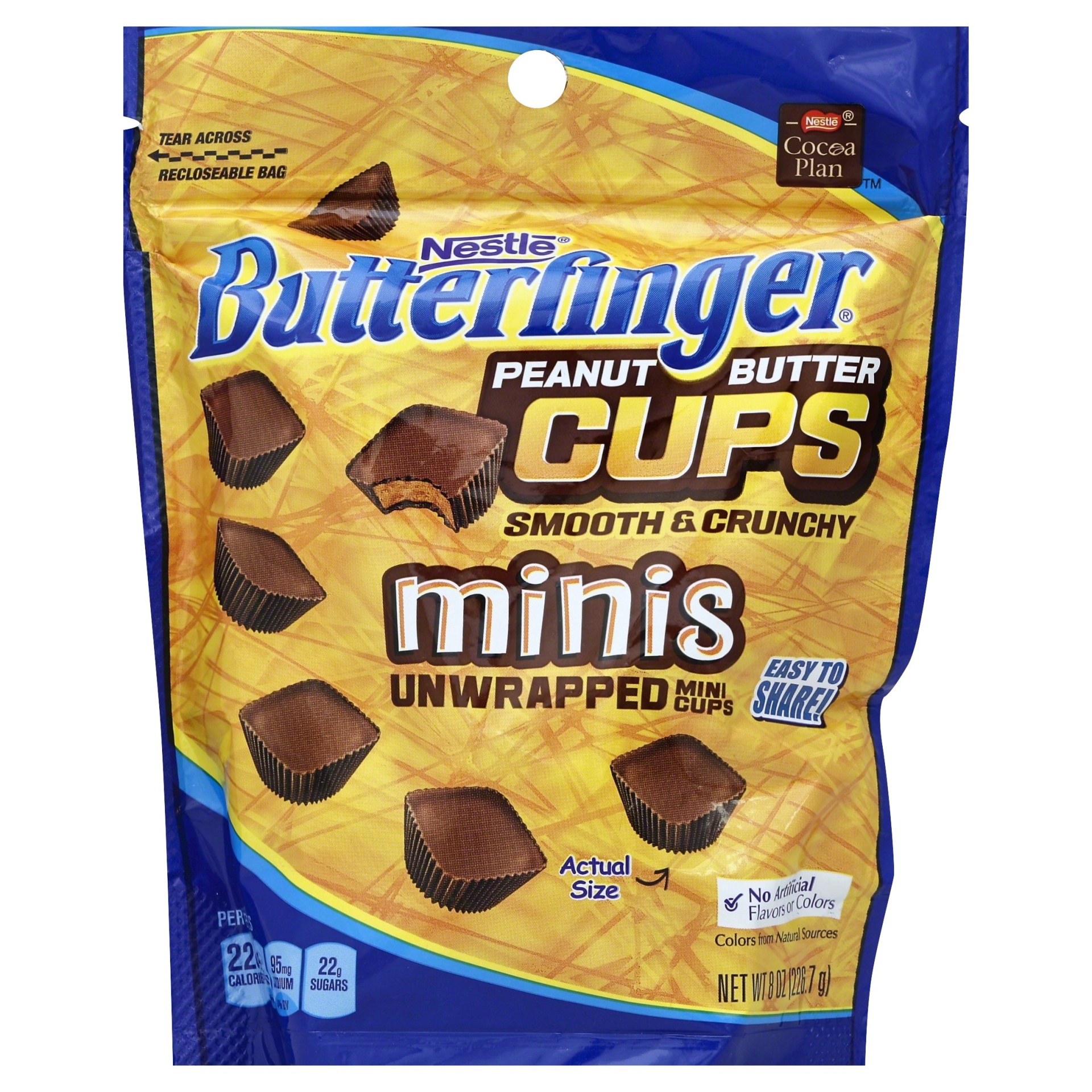 slide 1 of 2, Butterfinger Chocolate Chocolates, 8 oz