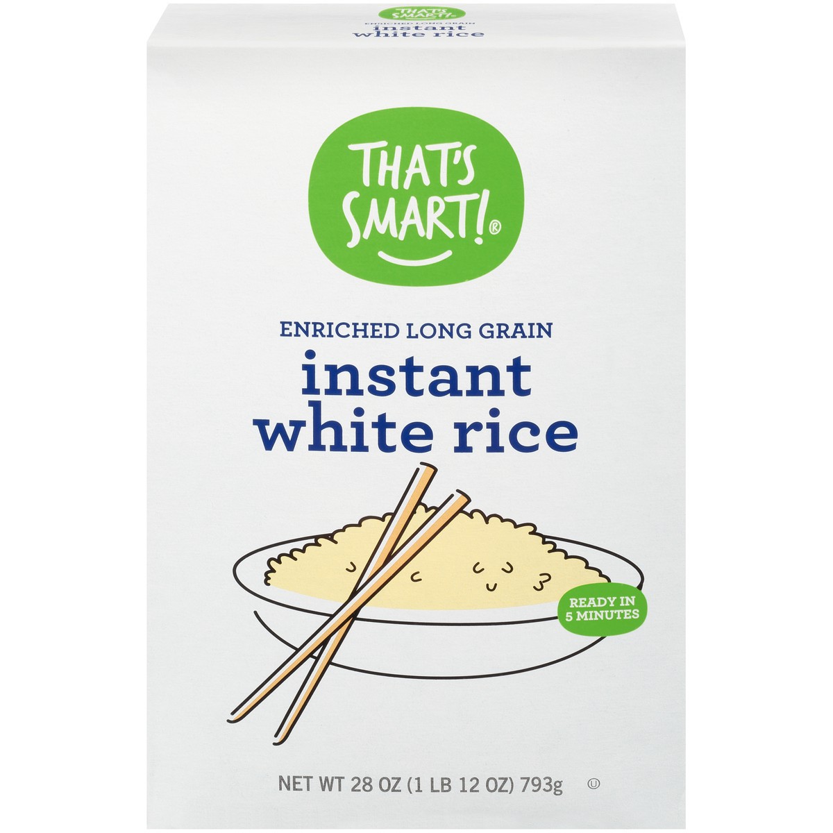 slide 1 of 15, That's Smart! Enriched Long Grain Instant White Rice 28 oz, 28 oz