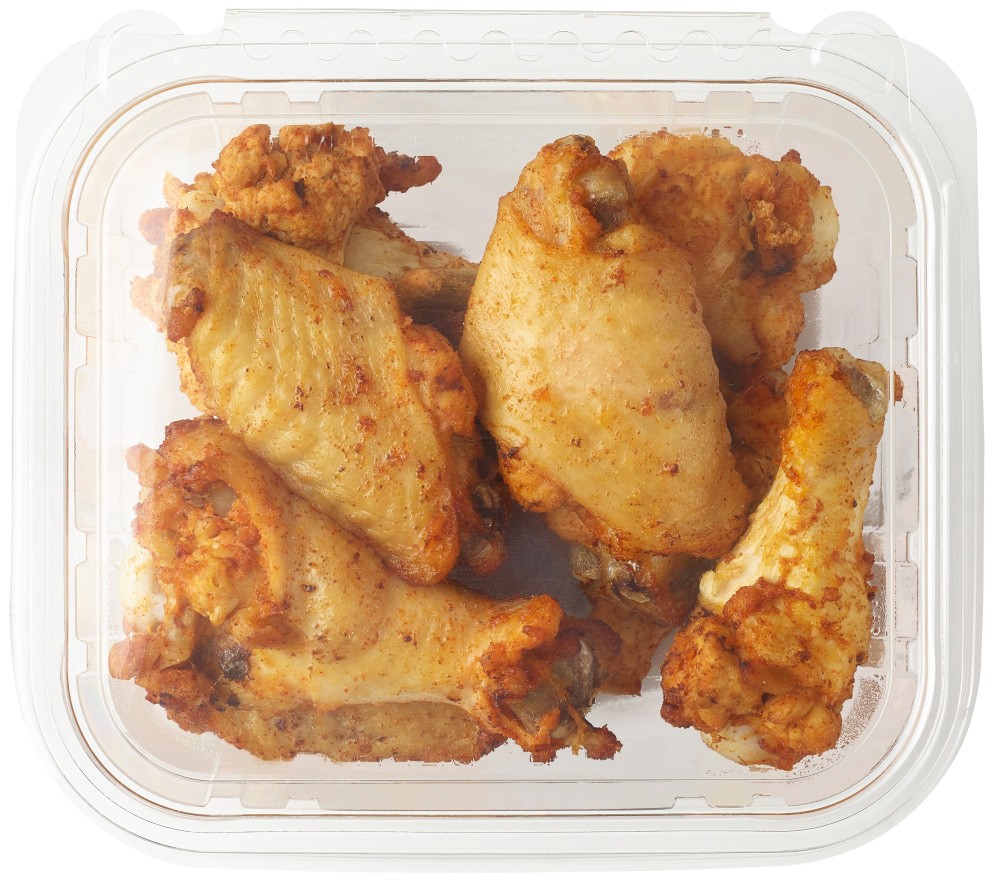 slide 1 of 1, Home Chef Cold Sizzlin' Bone-In Chicken Wings, 16 oz