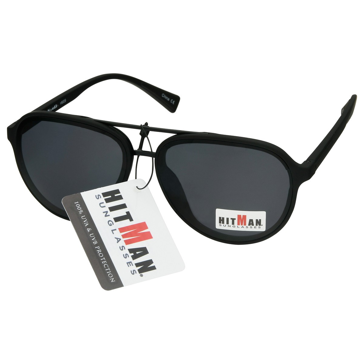 slide 2 of 9, Hitman Round Sunglasses 1 ea, 1 ct