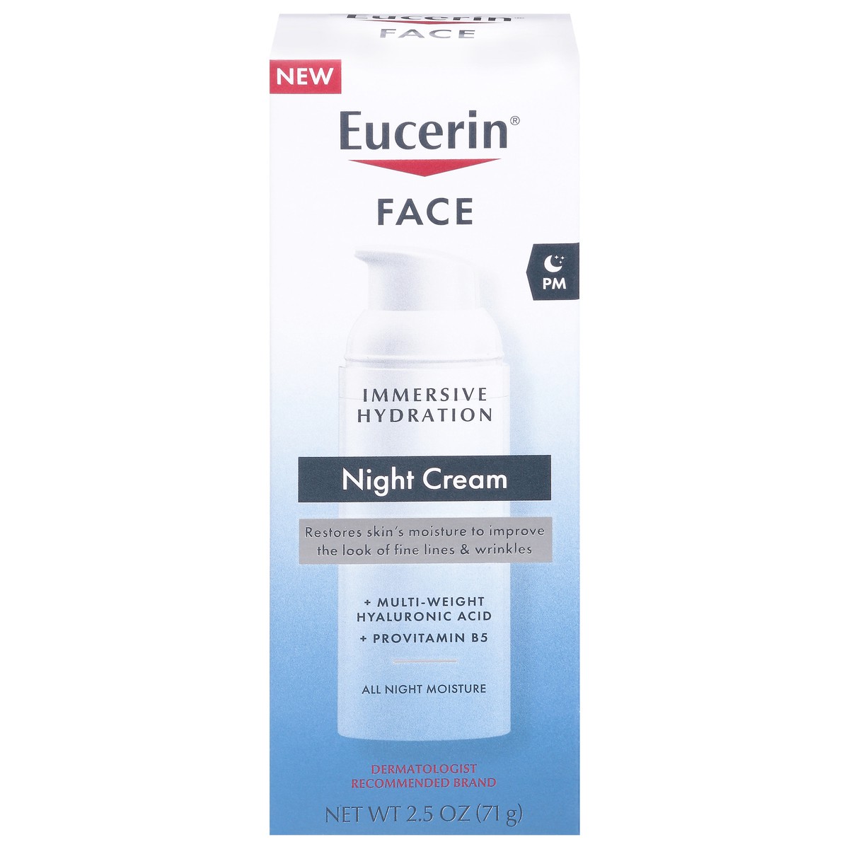 slide 12 of 13, Eucerin Face PM Night Cream 2.5 oz, 2.5 oz