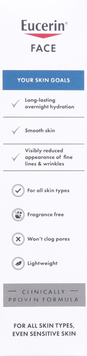 slide 4 of 13, Eucerin Face PM Night Cream 2.5 oz, 2.5 oz