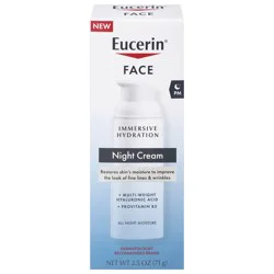 Eucerin Face PM Night Cream 2.5 oz