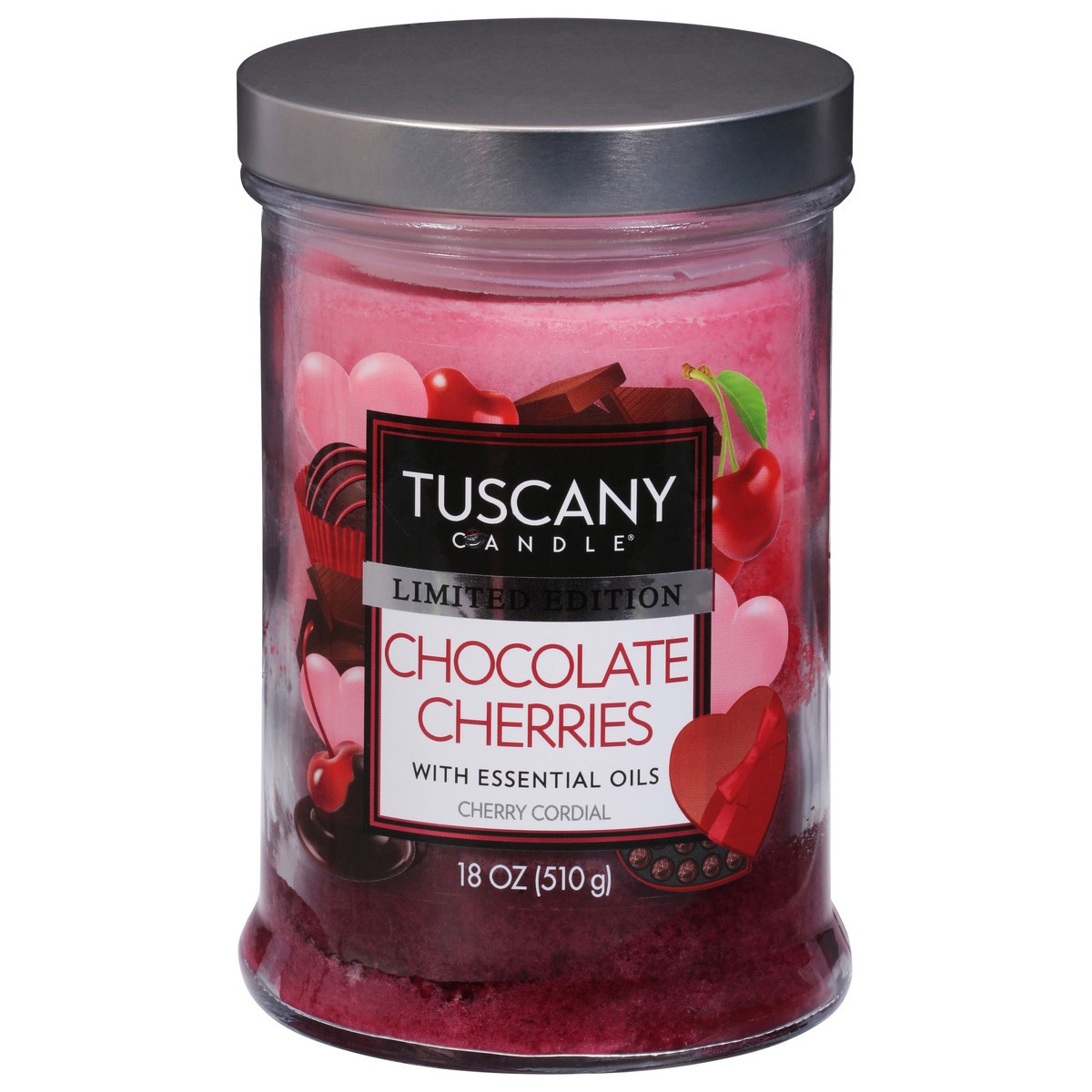 slide 10 of 11, Tuscany Candle Cherry Cordial Chocolate Cherries Candle 1 ea, 1 ct
