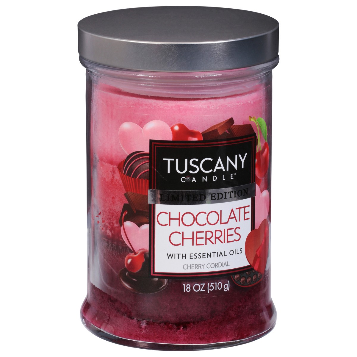 slide 3 of 11, Tuscany Candle Cherry Cordial Chocolate Cherries Candle 1 ea, 1 ct