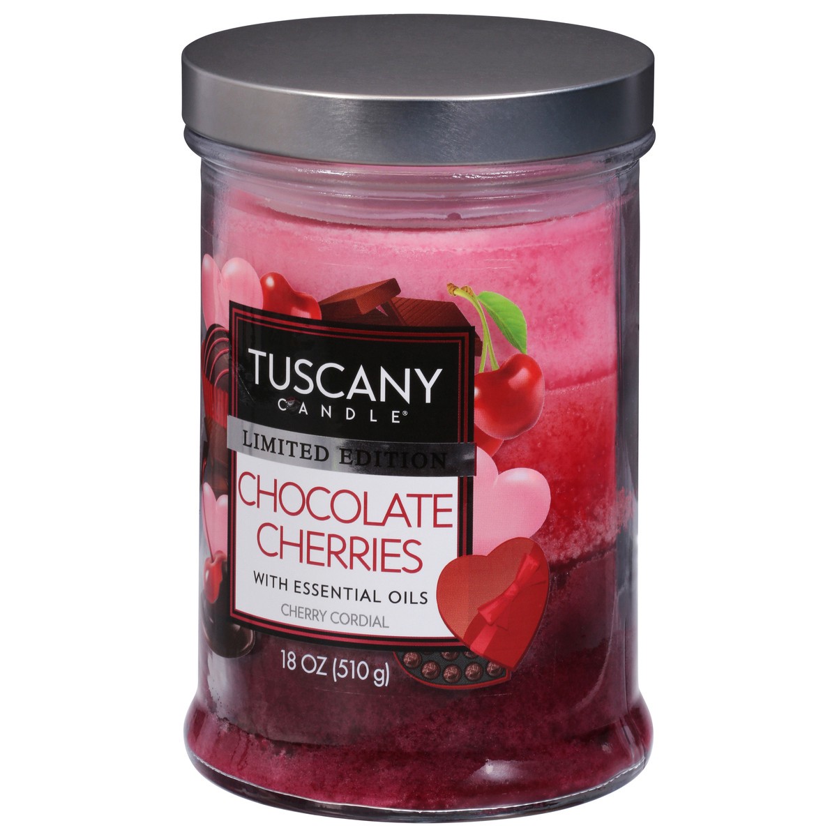 slide 9 of 11, Tuscany Candle Cherry Cordial Chocolate Cherries Candle 1 ea, 1 ct