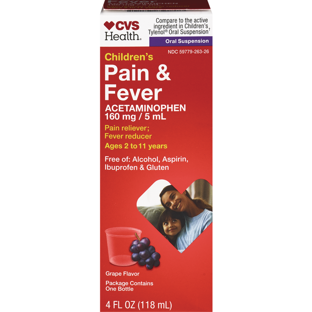 slide 1 of 1, CVS Ch Apap Chry Susp, 1 ct