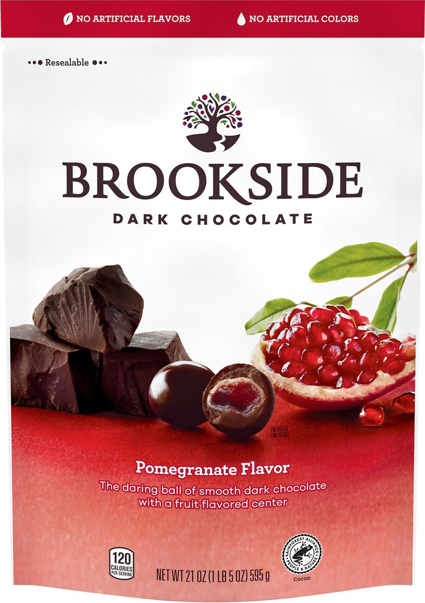 slide 4 of 6, Brookside Dark Chocolate Pomegranate Flavor, 21 oz