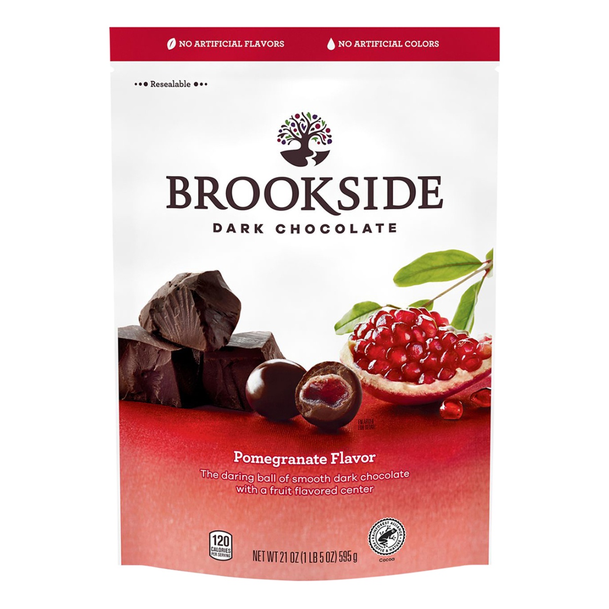slide 6 of 6, Brookside Dark Chocolate Pomegranate Flavor, 21 oz