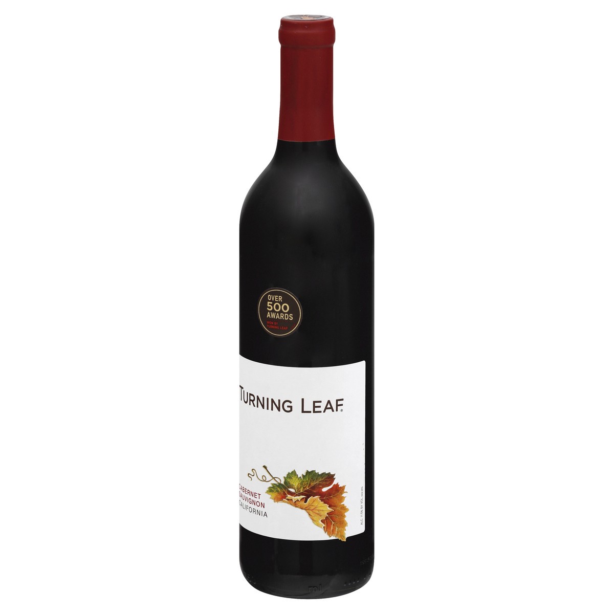 slide 10 of 11, Turning Leaf Red Wine, 750 ml