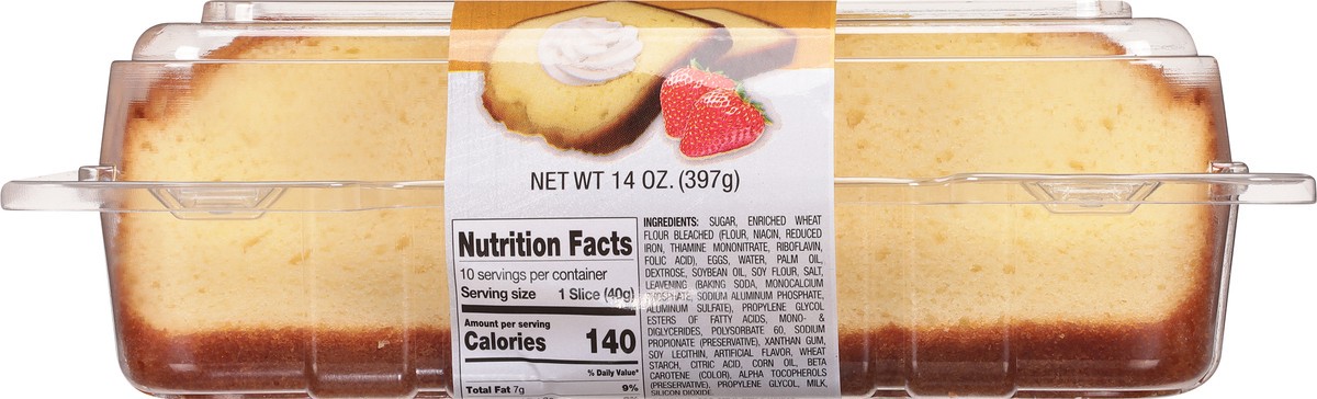 slide 7 of 12, Sabrinas Golden Pound Cake Sliced, 1 ct