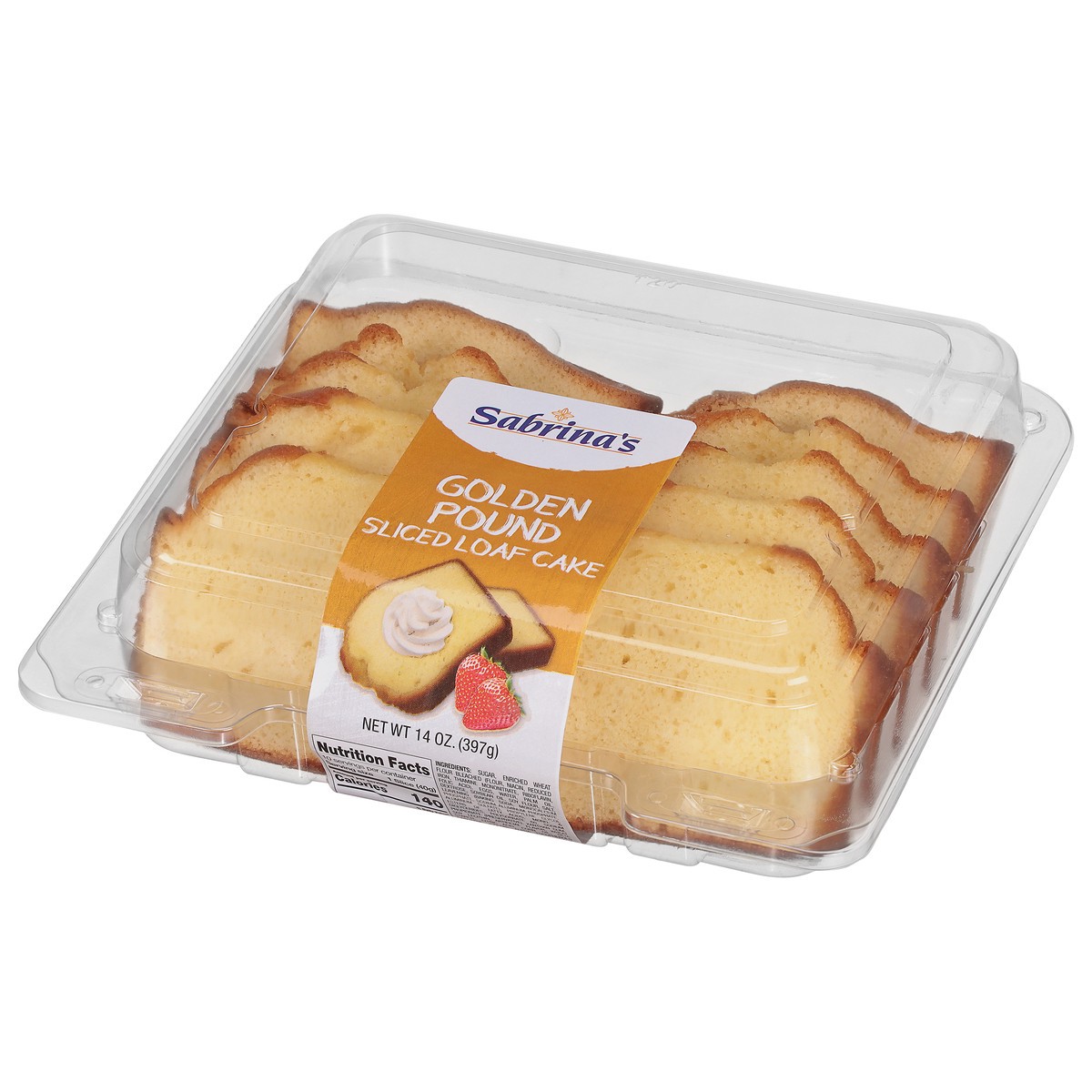 slide 8 of 12, Sabrinas Golden Pound Cake Sliced, 1 ct
