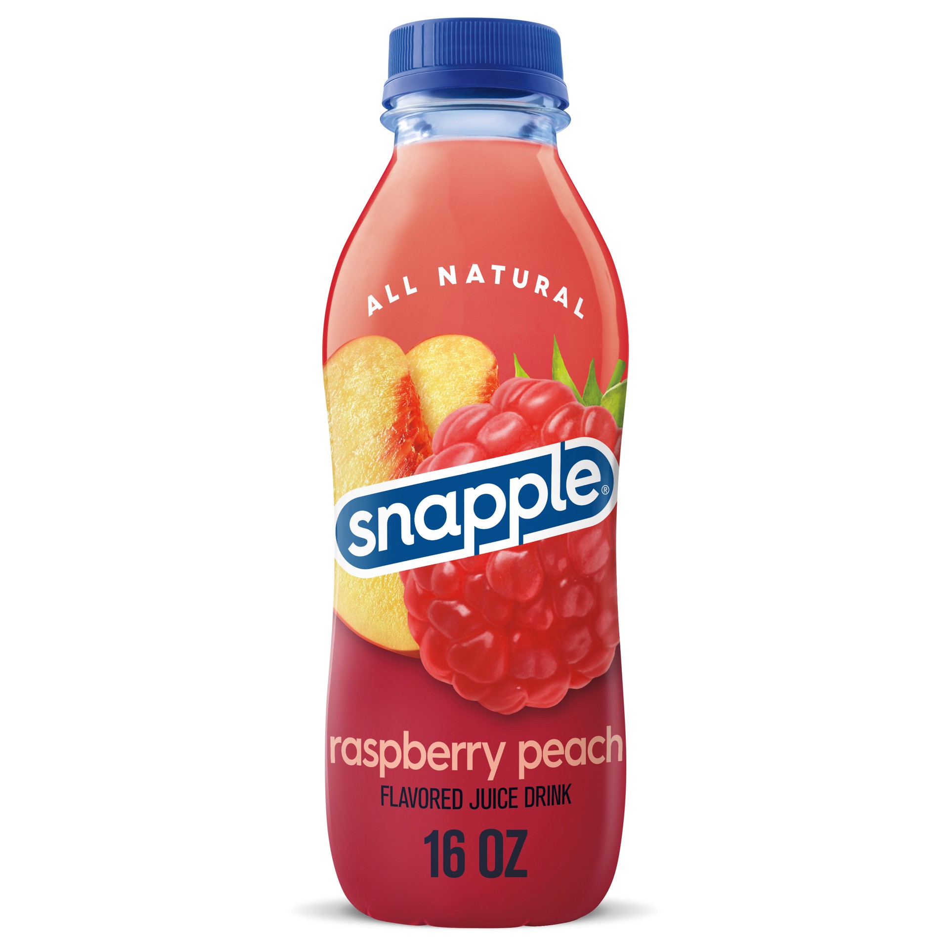 slide 1 of 3, Snapple Pet Raspberry Peach - 16 fl oz, 16 fl oz