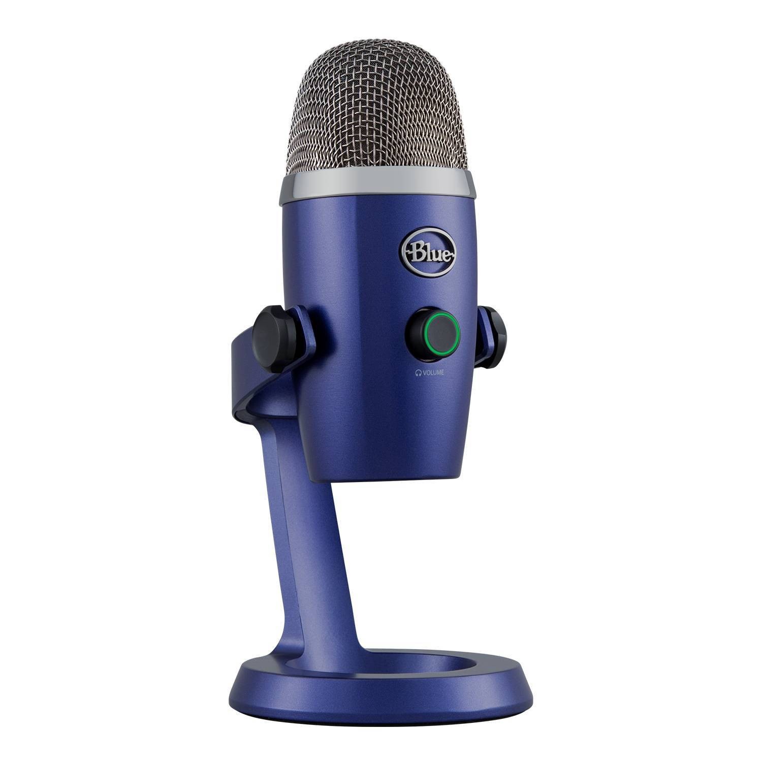 slide 1 of 7, Logitech Blue Yeti Nano Premium Usb Microphone For Recording And Streaming, Vivid Blue, 988-000089, 1 ct