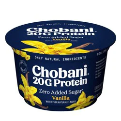 Chobani 20g Protein Vanilla Greek Yogurt - 6.7oz