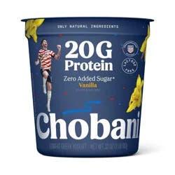Chobani 20g Protein Vanilla Greek Yogurt - 32oz