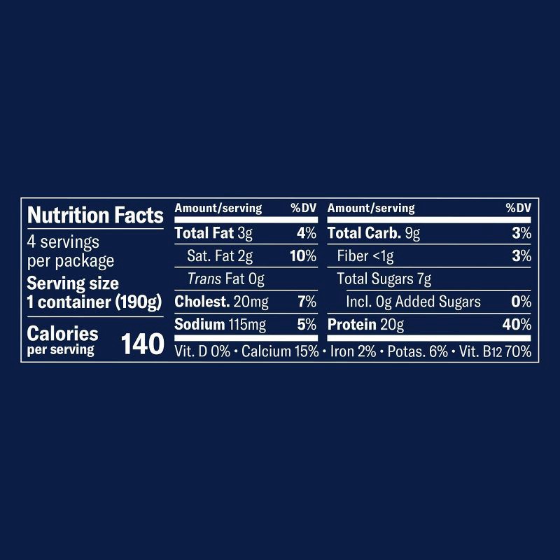 slide 6 of 7, Chobani High Protein Cherry Berry Greek Yogurt - 20g Protein 26.8oz/4ct Cups, 20 gram, 26.8 oz, 4 ct