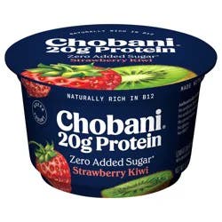 Chobani 20g Protein Strawberry Kiwi Greek Yogurt - 20g Protein 6.7oz