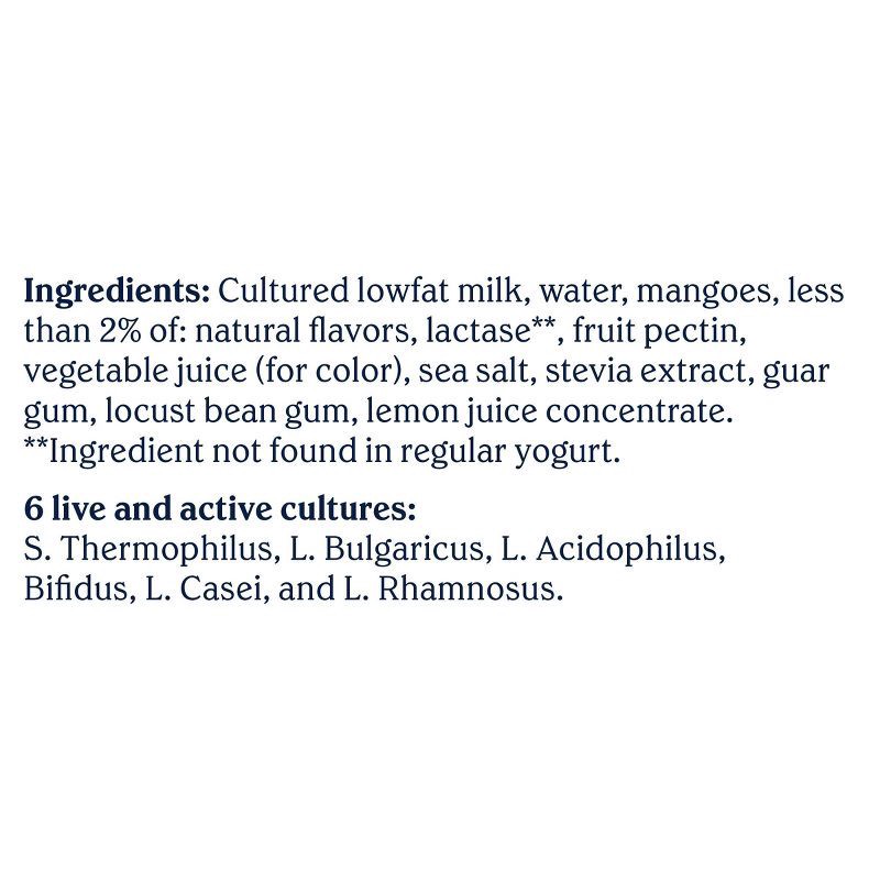 slide 7 of 8, Chobani 20g Protein Mango Greek Yogurt - 20g Protein 6.7oz, 20 gram, 20 gram, 6.7 oz