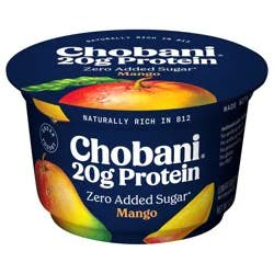 Chobani 20g Protein Mango Greek Yogurt - 20g Protein 6.7oz