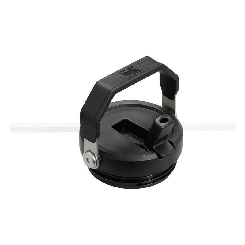 slide 3 of 3, Stanley 20 oz Stainless Steel Ice Flow Flip Straw Tumbler Black 2.0: Dishwasher-Safe Drinkware for Hot & Cold Beverages, 20 oz