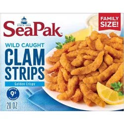 Sea Pak Clam Strips Family Size - Frozen - 20oz