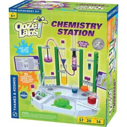 Thames & Kosmos Ooze Labs Chemistry Set (2024 Box): Educational Science Kit with Chemicals & Tools for 1st Grade