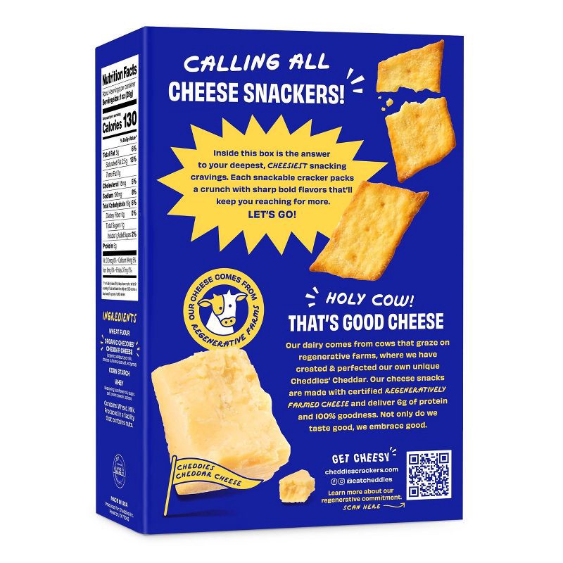 slide 2 of 4, Cheddies Classic Cheddar Crackers - 4.2oz, 4.2 oz