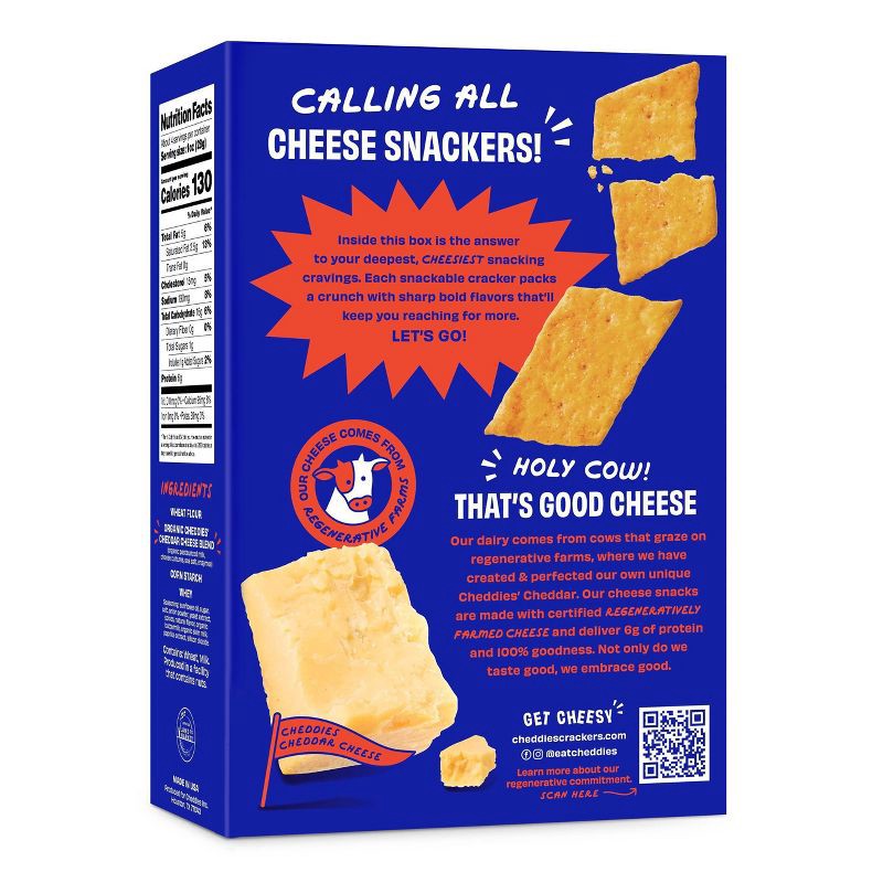 slide 2 of 2, Cheddies Spicy Cheddar - 4.2oz, 4.2 oz