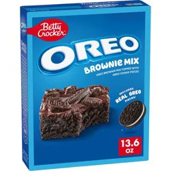 Betty Crocker Oreo Brownie Mix Topped with Oreo Cookie Pieces - 13.6oz