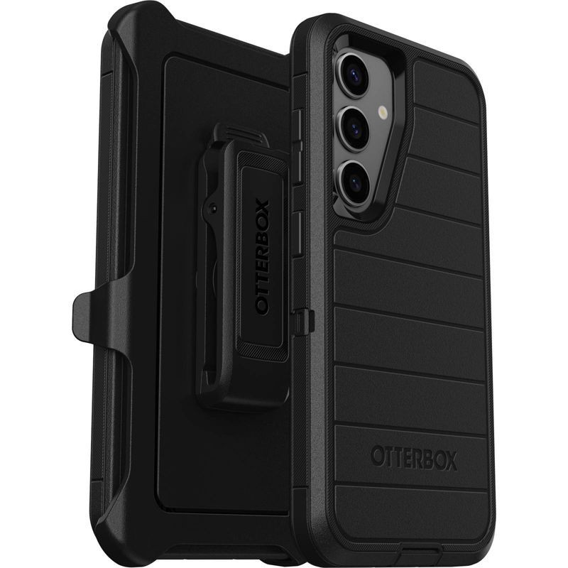 slide 5 of 5, OtterBox Samsung Galaxy S24 Defender Series Pro Case - Black: Scratch & Bump Resistant, 1 ct