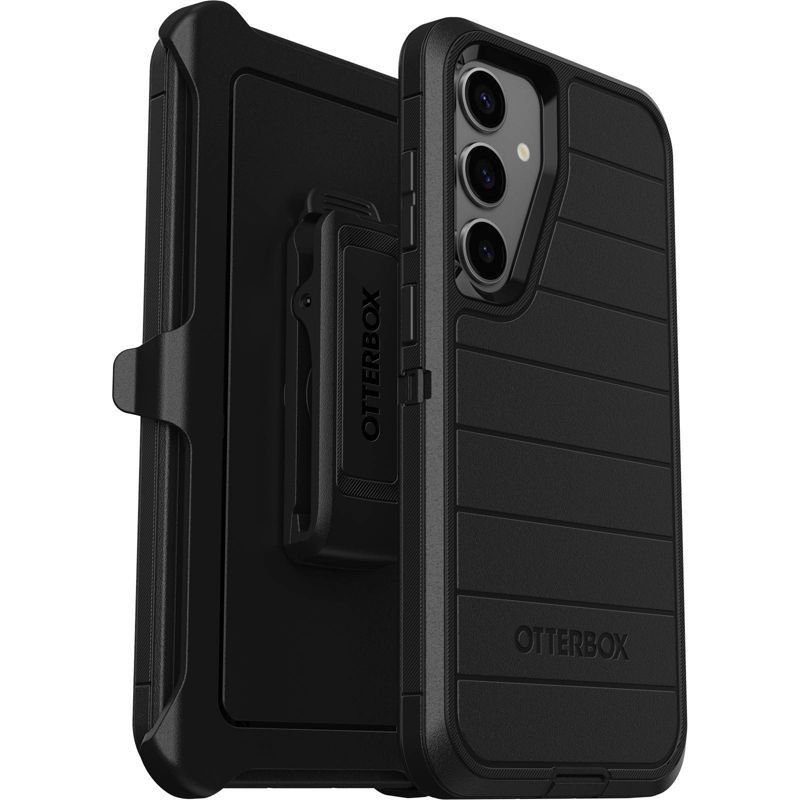slide 5 of 5, OtterBox Samsung Galaxy S24+ Defender Series Pro Case - Black: Scratch & Bump Resistant, 1 ct