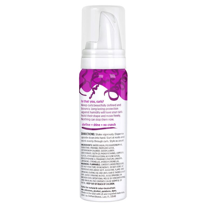 slide 6 of 6, Not Your Mother's Mini Curl Talk Activating Mousse - Lightweight Hold for Curly Hair - 2oz, 2 oz