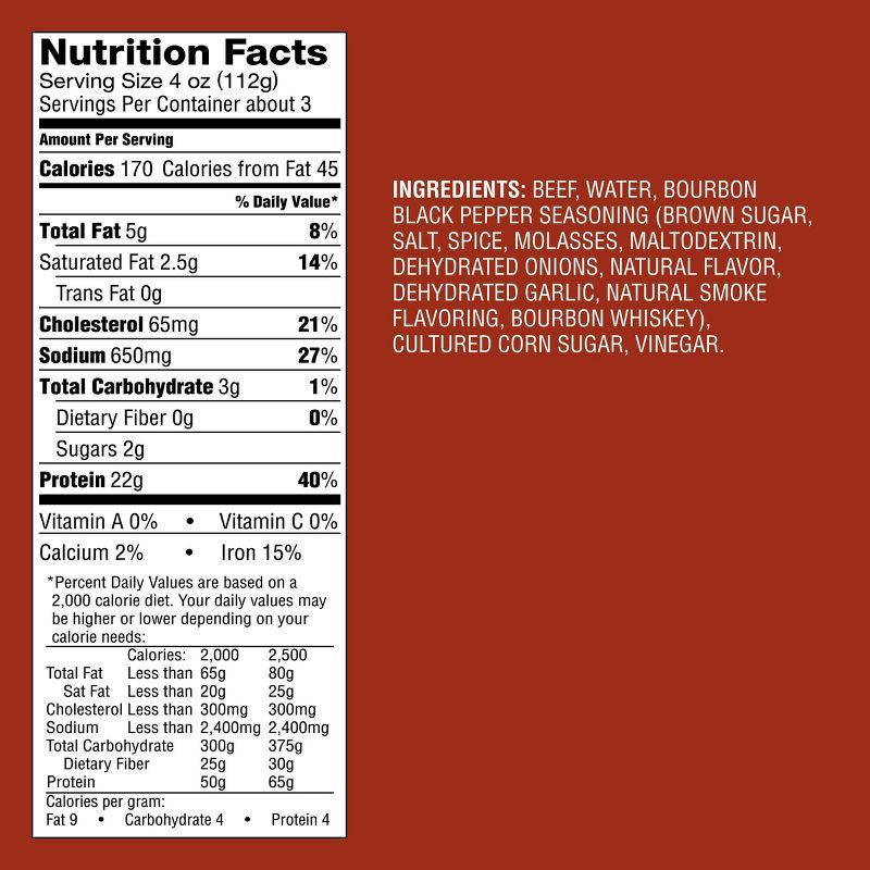 slide 4 of 4, Bourbon Black Pepper Beef Sirloin Steak Tips - 13oz - Good & Gather™, 13 oz