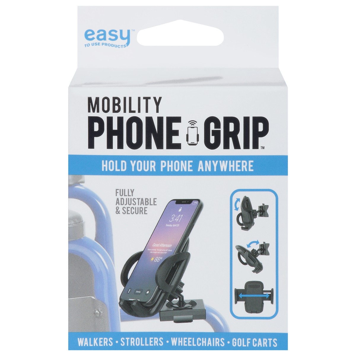 slide 1 of 9, Easy To Use Products Mobility Phone Grip 1 ea, 1 ct