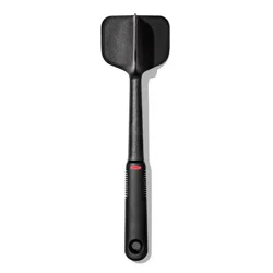 OXO Nylon Ground Meat Chopper: Ergonomic Kitchen Tool, Dishwasher-Safe Cooking Utensil, Black