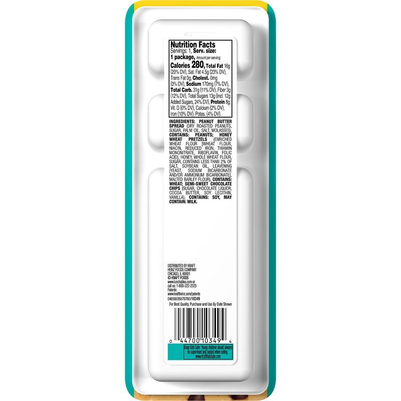 slide 2 of 13, Lunchables Dunkables Pretzel with Peanut Butter and Chocolate Chips - 2oz, 2 oz