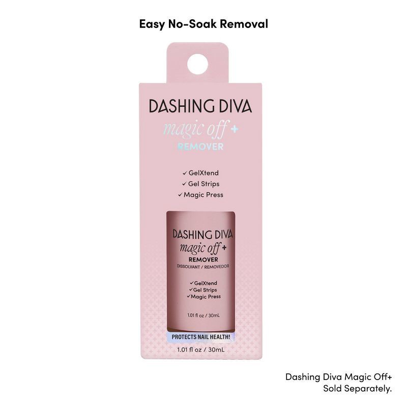 slide 4 of 5, Dashing Diva Gloss Gel Nail Polish Strips - Taupe Hat - 32ct, 32 ct