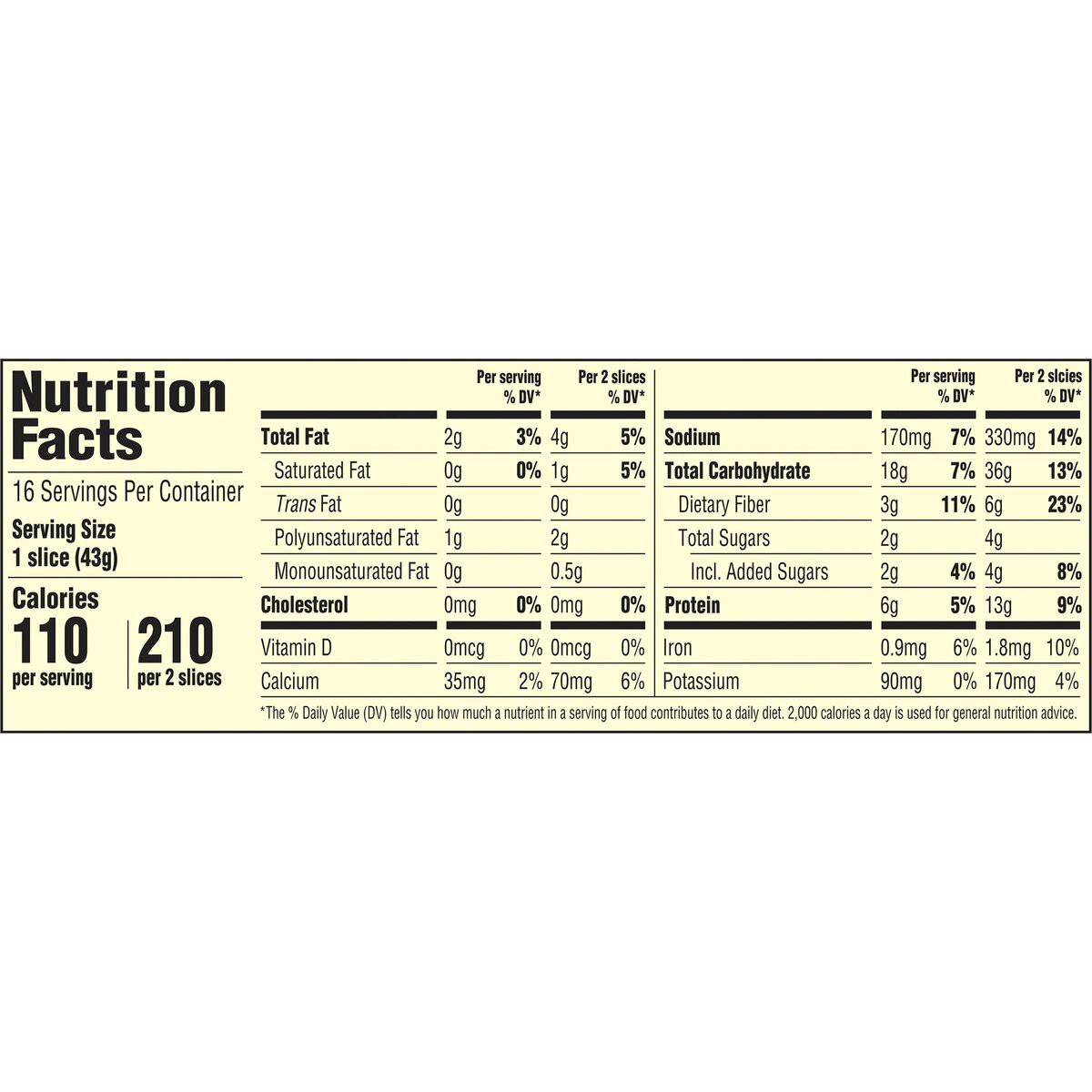 slide 6 of 11, Arnold Sliced Bread, 24 oz