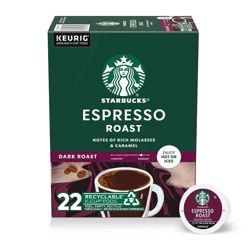 Starbucks Espresso Roast Coffee Pods - 22ct
