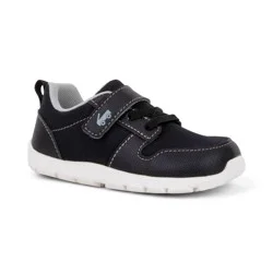 See Kai Run Basics Toddler Tenny Sneakers - Black 6T: Machine Washable, Hook and Loop Closure