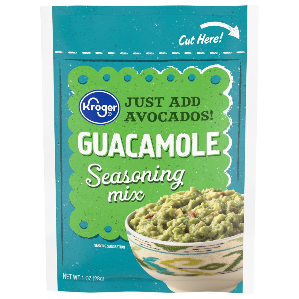 slide 1 of 2, Kroger Guacamole Seasoning Mix, 1 oz