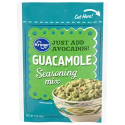 Kroger Guacamole Seasoning Mix