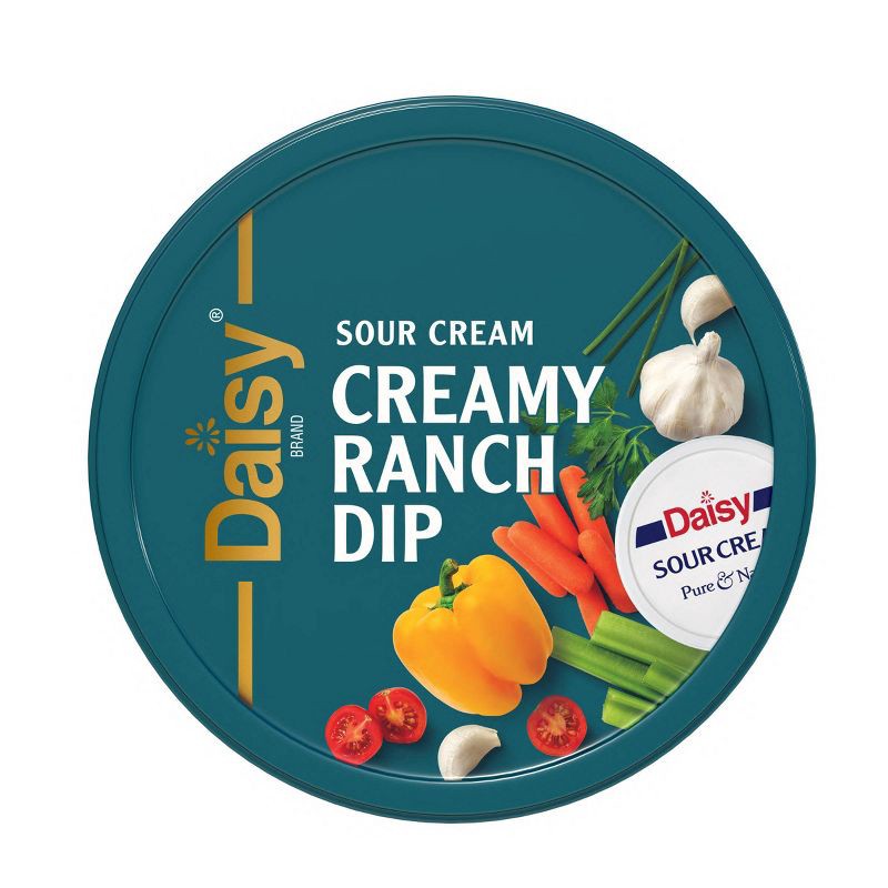 slide 2 of 5, Daisy Brand Daisy Creamy Ranch Dip - 16oz, 16 oz