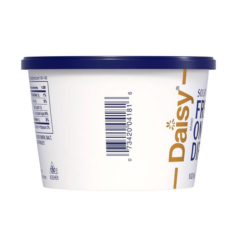 slide 5 of 5, Daisy Brand Daisy French Onion Dip - 16oz, 16 oz