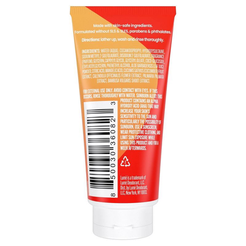 slide 7 of 8, Lume Mini Body Wash - Clean Tangerine - 1.5 fl oz, 1.5 fl oz